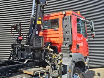 TGM 18.250 / 4X4 / EEV / HIAB CRANE + TIPPER / SPRING